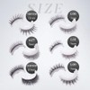 Mintiml Self Adhesive Eyelashes,2025 New Reusable False Eyelashes Manga Lashes