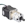 STEPPERONLINE 100:1 Planetary Gearbox Nema 17 Stepper Motor Low Speed