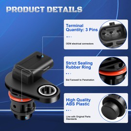 Engine Camshaft Position Sensor Compatible with 2018-2024 Ford F150 V8 5.0 Mustang 2018 2019 2020 2021 2022 2023 2024 Replaces HX7Z6B288A, PC1170, 5S16939