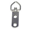 2 Hole Heavy Duty D Ring Picture Hanger with Screws - Pro Quality (10)