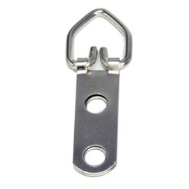 2 Hole Heavy Duty D Ring Picture Hanger with Screws - Pro Quality (10)