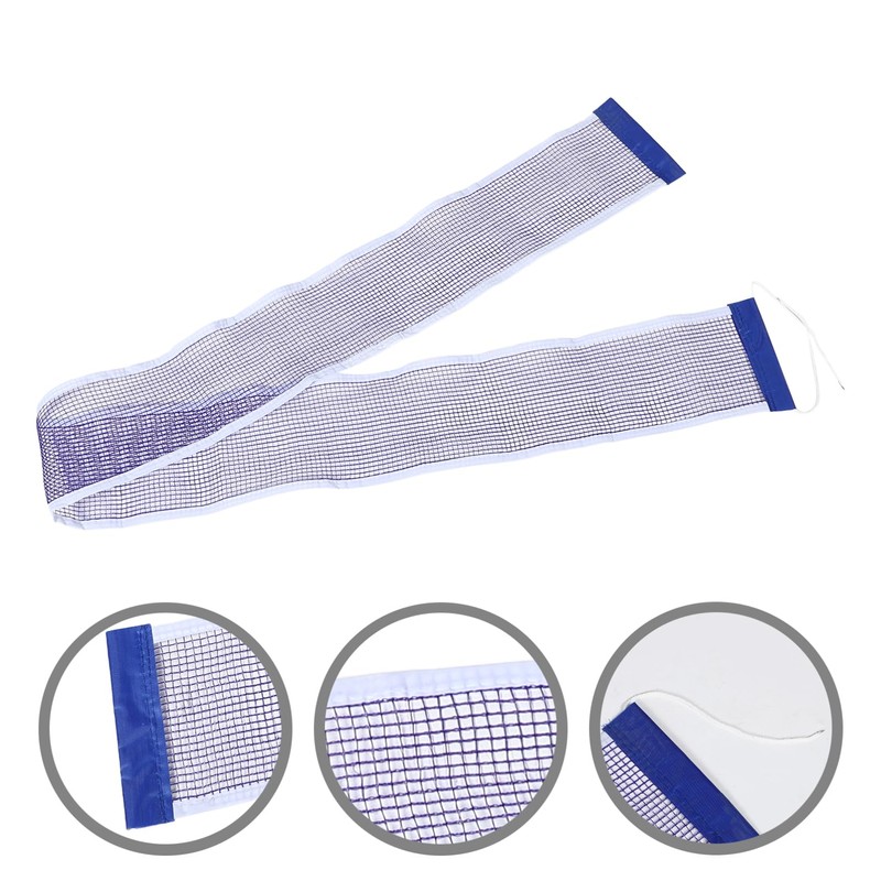 GRIRIW Table Tennis Net Durable Blue Pe Rebound Net for