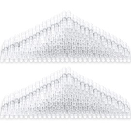 Hotop Pack of 150 Soldering Seal Wire Connectors Heat Shrink Butt Connectors Waterproof Insulated Electric Shock Splice Clamps (White, 26-24 AWG)