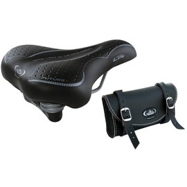 Montegrappa Future Lady 1900 Saddle (Black) + Storage Bag Montegrappa Model 0016 (Black)