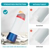 Botella de agua de silicona Boot, Bling antideslizante manga protectora