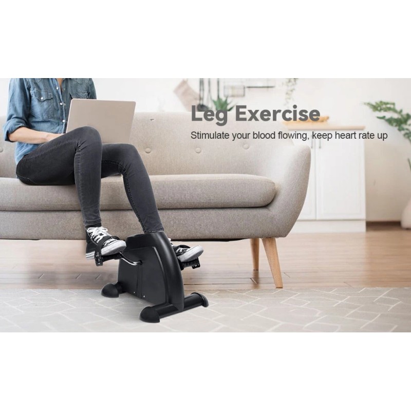 Himaly Pedal Exerciser Mini Cycle Fitness Bike LCD Display Home