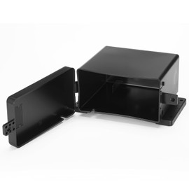 Relaxweex 3pcs Breakaway Battery Box 6'' x 5-1/2'' x 3-1/4'' Lockable Trailer Breakaway Battery Case for Marine, Automotive, RV, Boat, Camper