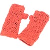 GURU SHOP Crocheted Flower Hand Warmers, Arm Warmers Made of