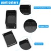 QLOUNI Pack of 2 Surface-Mounted Junction Box IP65 Waterproof 100
