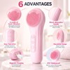 Sonic Facial Cleansing Brush for Daily Face Washing – Rechargeable
