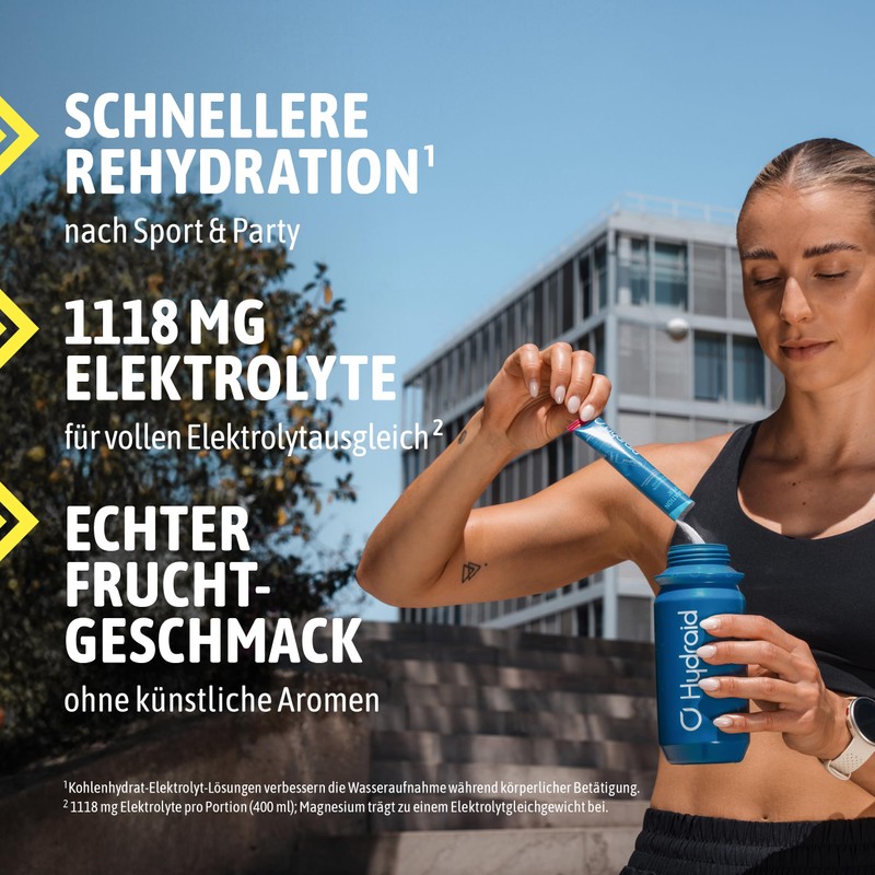 Hydraid Hydration Helper Cherry - Electrolyte Powder with 1118mg Electrolytes