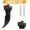 NULTRUMA Mini Excavator Ripper Attachment, Single Hook Backhoe Scarifier for