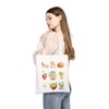 WSNANG Sardine and Summer Food Gift Sardines Canvas Tote Bag