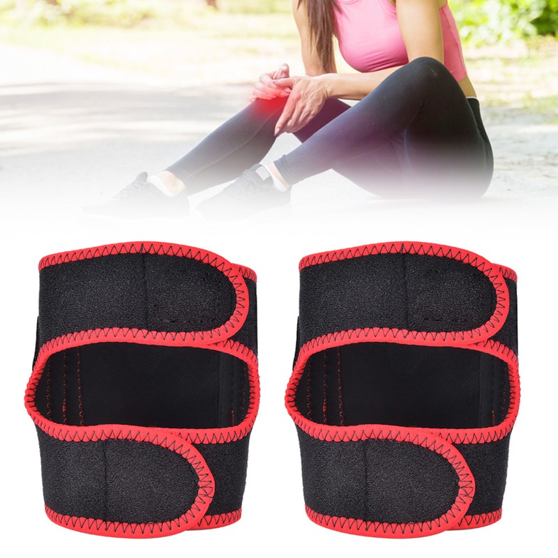 1Pair Adjustable Pressurized Patella Kneecap Outdoor Cyling Climbing Sport Kneepad