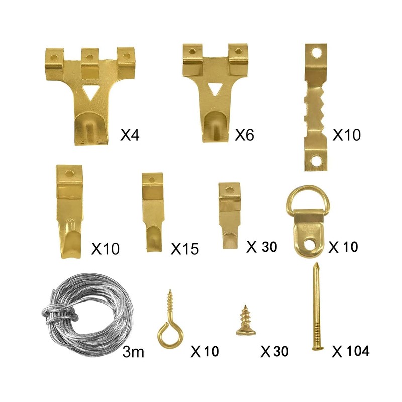 Picture Hooks for Picture Hanging, Heavy Duty Frame Hangers with