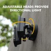 UME 2-Pack 19W Dusk to Dawn LED Security Light Outdoor,
