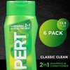 PERT 2-in-1 Classic Clean Shampoo and Conditioner 13.5oz (6 Pack)