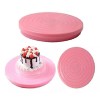 KFMX Base Giratoria Mini Decorar Pastel Fondant Galletas 14 Cm
