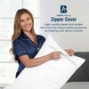 Atiksh Beddings Body Pillow case with Zipper Closure 100% Egyptian
