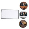 LABRIMP Folding Projector Screen Portable Polyester Projection Screen for Indoor