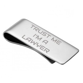 Ashton and Finch Lawyer Money Clip for Men and Women Novelty Lawyer Gifts and Presents
