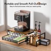 Kssiaz K Cup Holder, 2-Tier Coffee Pod Holder for 60