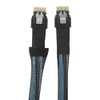 Cabledeconn Slim SAS 38pin SFF-8654 to SFF-8654 Server HDD Data
