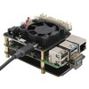 Geekworm para Raspberry Pi 4, X862 V2.0 M.2 NGFF SATA