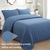 Quilt King Size Bedding Sets - 100% Cotton Lightweight Luxury
