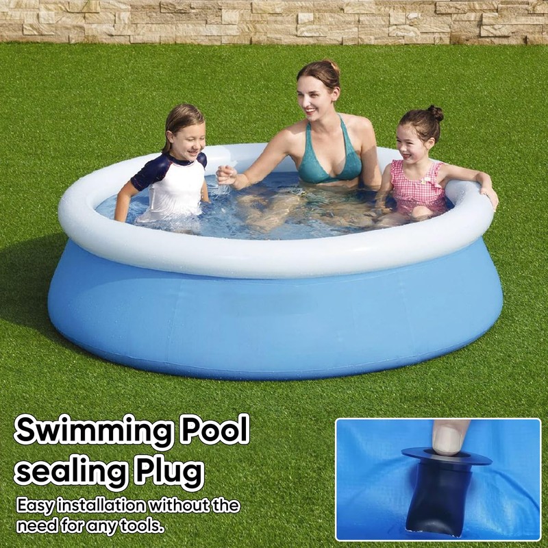 Pack of 4 Pool Plugs, Pool Adapter, Pool Sealing Plug,