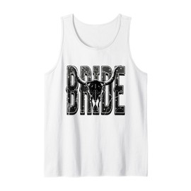 Bride Western Country Cowgirl Nashville Bachelorette Party Tank Top