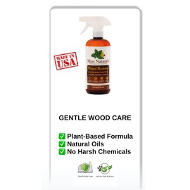 Natural Wood Cleaner & Furniture Conditioner - Plant-Based 16oz