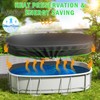 15x30 Ft Oval Pool Cover - Heavy Duty Solar Rectangular