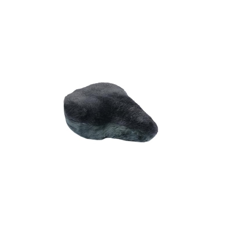 Reissner Lambskin Bicycle Saddle Cover Lambskin Combined with Faux Fur