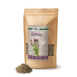 Biojoy Organic Thyme Tea (100g), Dried and Sliced (Thymus vulgaris)