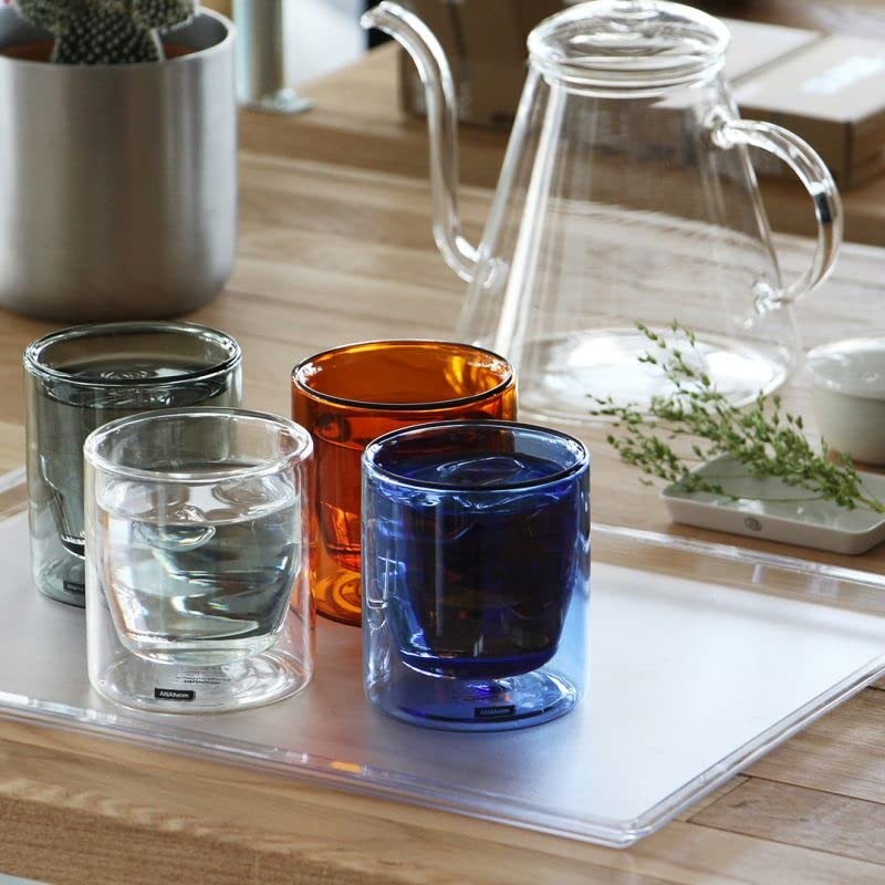 ANAHEIM HOUSE HOLD GOODS Anaheim Double Wall Tumbler "210ml" (Clear)