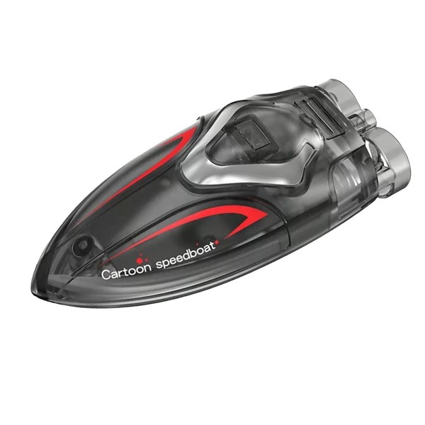 QAONIE Mini RC Boat, 10 KPH Cute RC Boats with