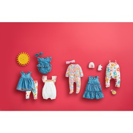 Mud Pie Baby Girl Floral Printed Longall; 3-6 Months