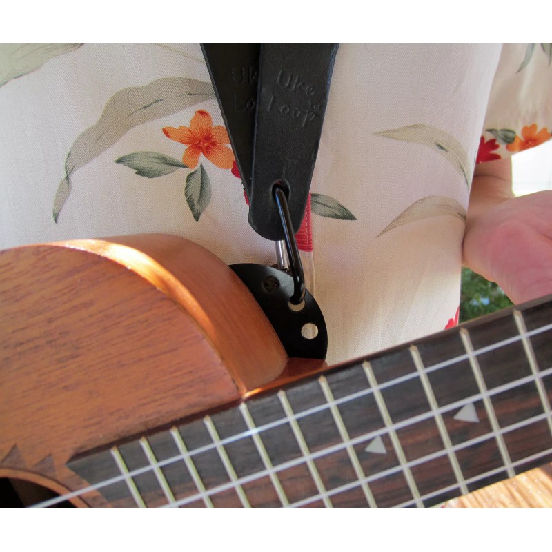 UkeLoop Best Ukulele Strap System Hands Free UkeLoop works with