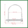 Motoforti 2pcs Bicycle Arch D Shape Trailer Shaft Locking Pin
