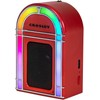 Crosley CR3046A-RE Mini Jukebox Portable Bluetooth Speaker with LED Lights