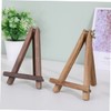 Operitacx 1pc Wooden Phone Stand Compact Tripod Display Holder for