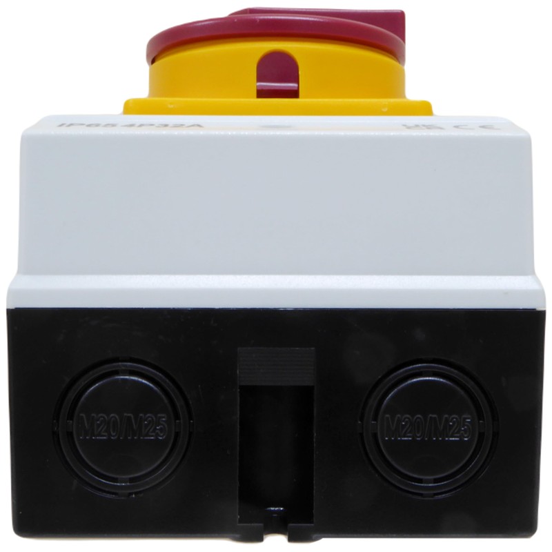 32 Amp Rotary Isolator Switch Disconnector 4 Pole or 3