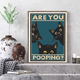 Eiazuiks Stamping Cross Stitch Kit,Cats Counting Cross Stitch Kit for Adult Beginners, Full Line DIY Cross Stitch Stitching Kit for Home Decor Cross Stitch Patterns 12x16 inches