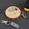 90 Degree Tool Box Hood Locks Latches with Keyhole, Stainless