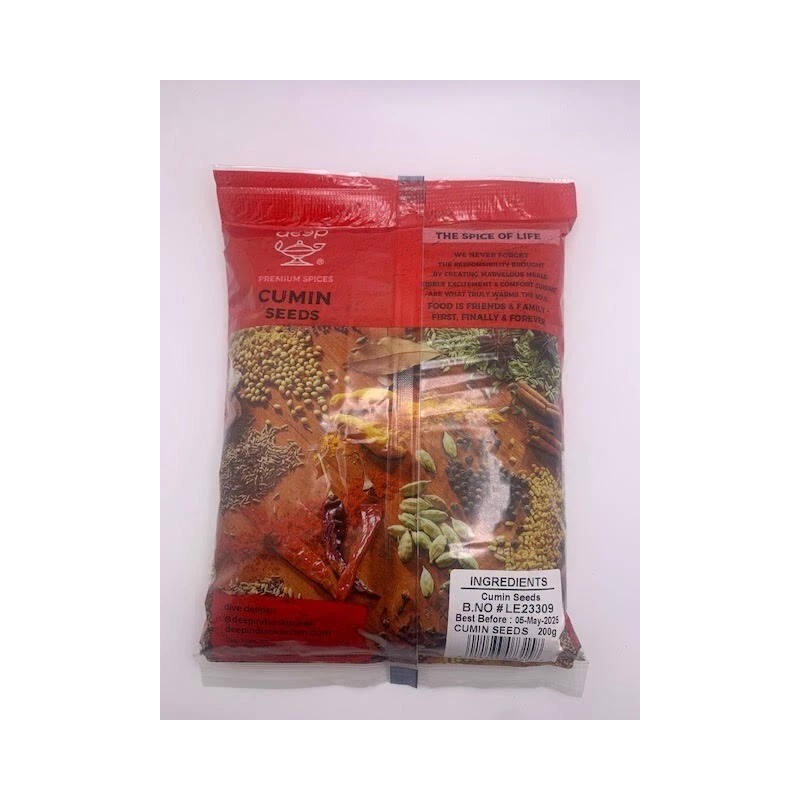 Deep Cumin Seeds 200g ( 7 oz )