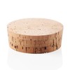 WidgetCo Size 50 Jar Cork Stoppers, Standard Grade, Regular Length, Tapered Corks (Qty 25)