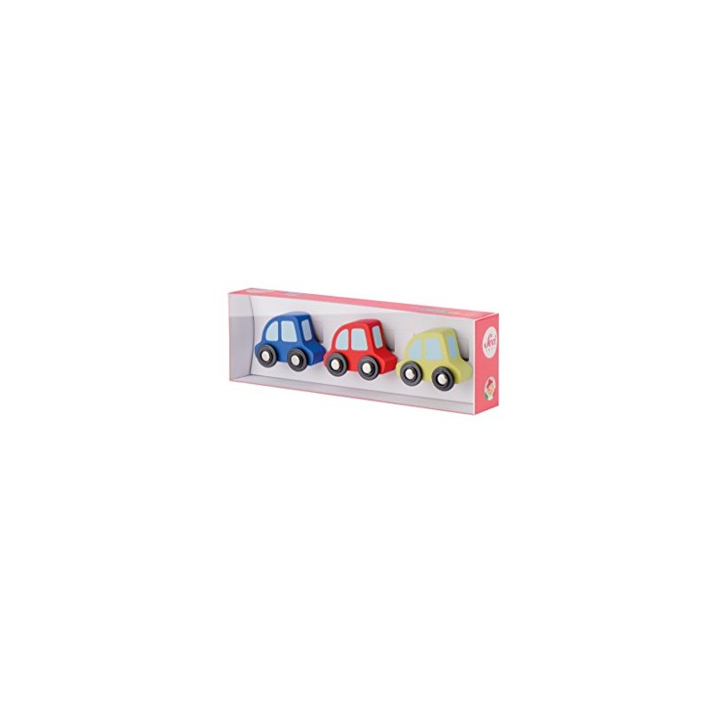 Sevi Wooden Miniature Mini Cars Set (3-Piece)