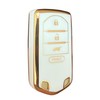 AIOEUOIA TPU for Acura Key Fob Cover with Keychain Keyless