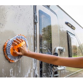 EXTEND-A-REACH Wall Duster Car Duster Chenille Microfiber Cleaning Head // Use by Hand or as Extension Pole Attachment (Pole Sold Separately)